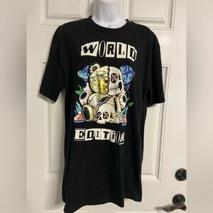 T26a- SUPER MASSIVE Black WORLD EDITION Graphic Novelty T-Shirt